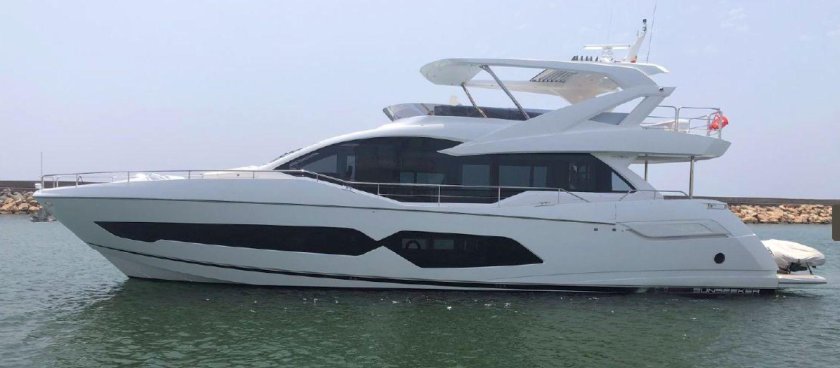 Яхта сансикер 76