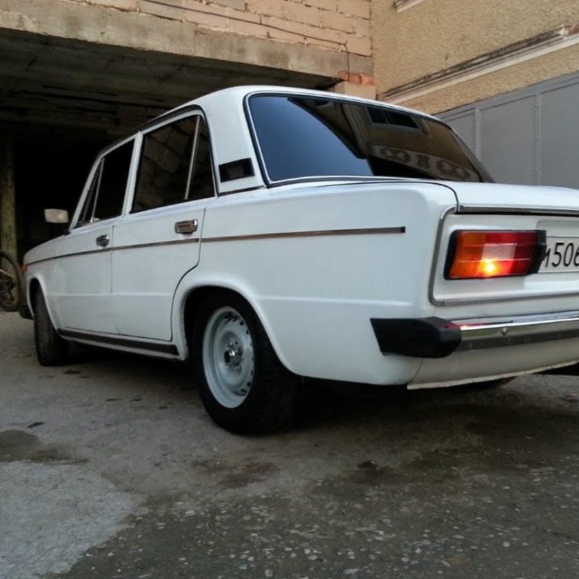 ВАЗ 2106 белая тонированная