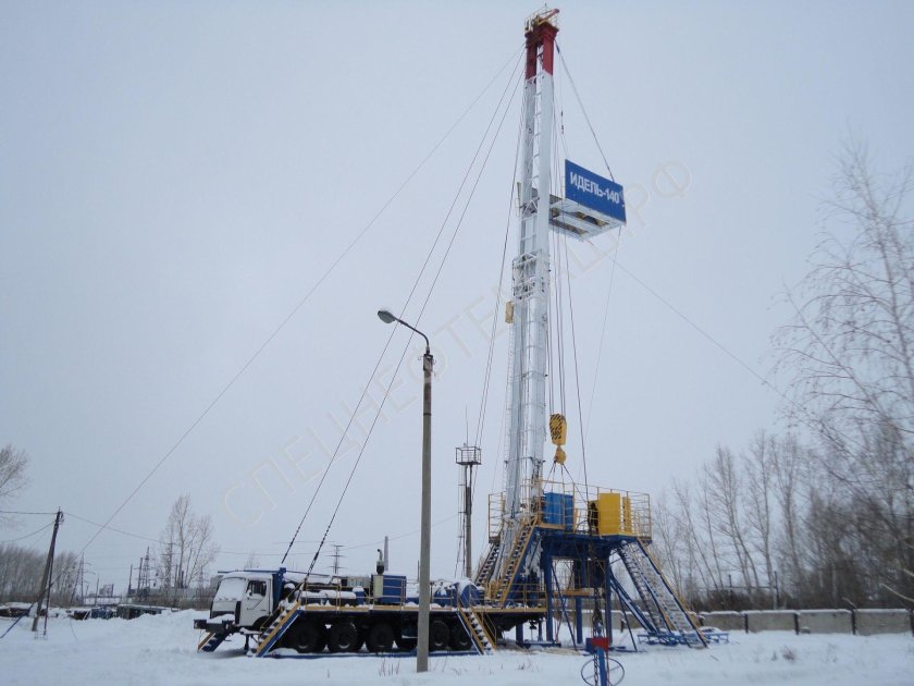 Мобильная буровая система на самоходном шасси Идель-140