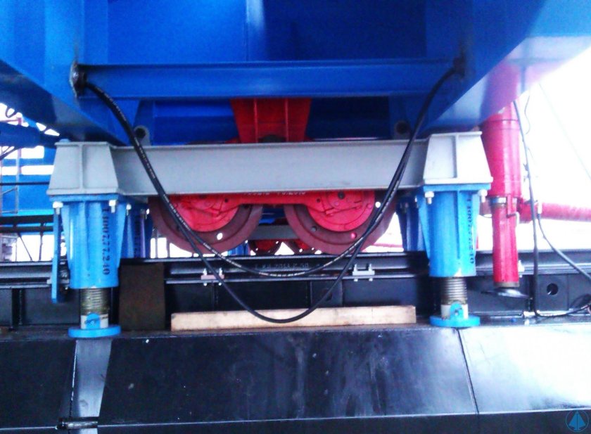 Передвижка буровой установки