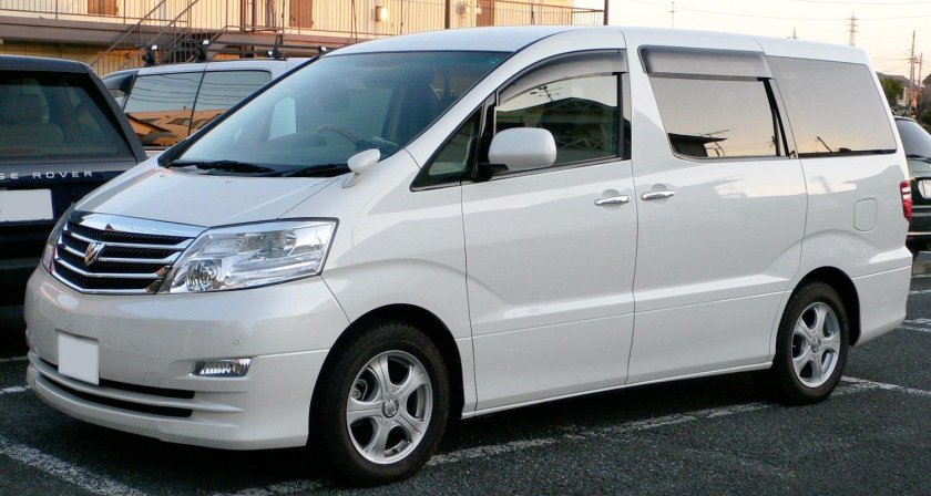 Тойота альфард 2005 левый руль