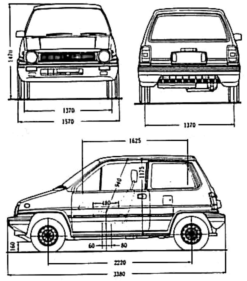 Honda City Blueprint