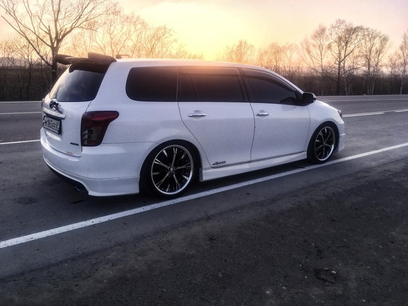 Toyota Corolla Fielder Tuning 2010