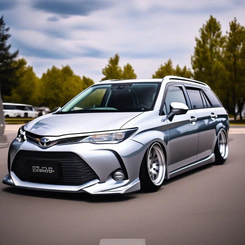 Toyota corolla fielder 2017 modellista