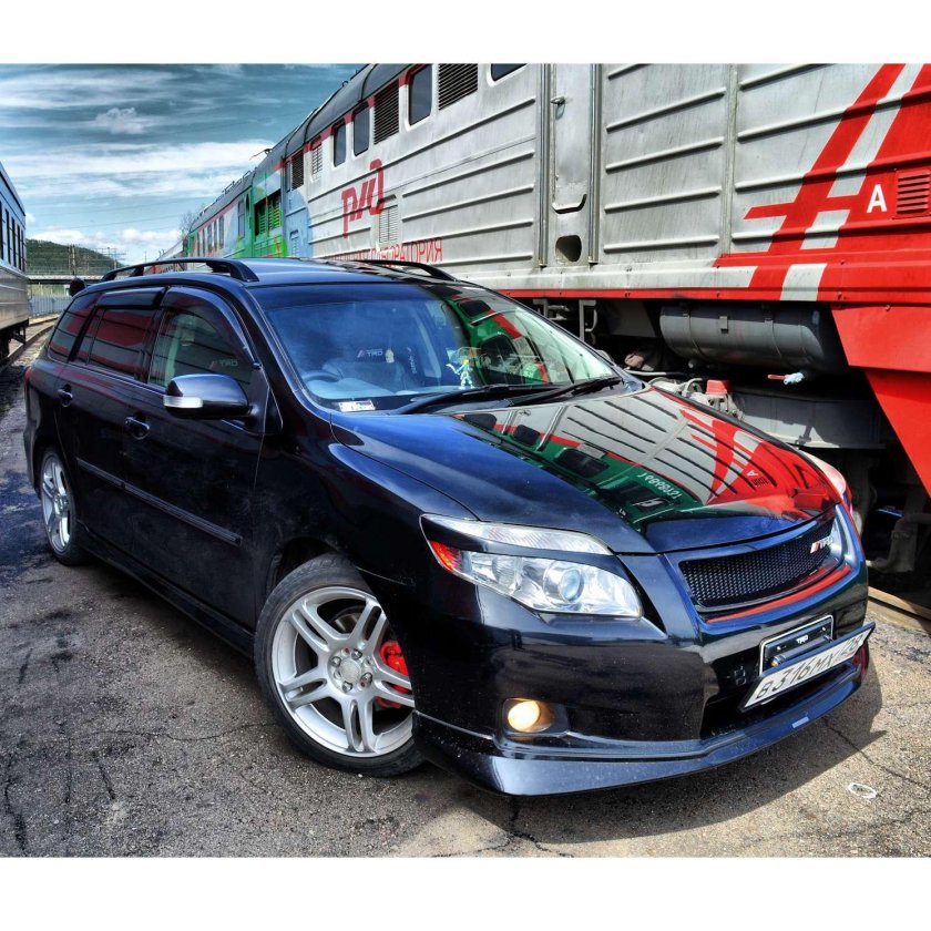 Toyota Corolla Fielder Tuning 2010