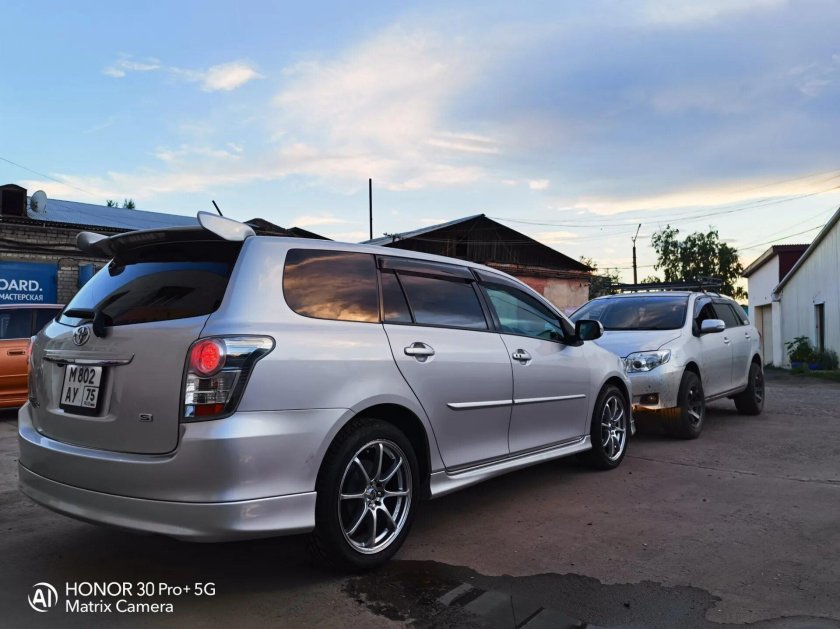 Toyota Corolla Fielder Tuning 2010