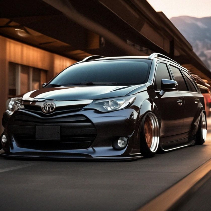 Toyota corolla fielder 2017 tuning