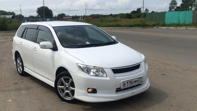 Toyota Corolla Fielder Tuning 2010