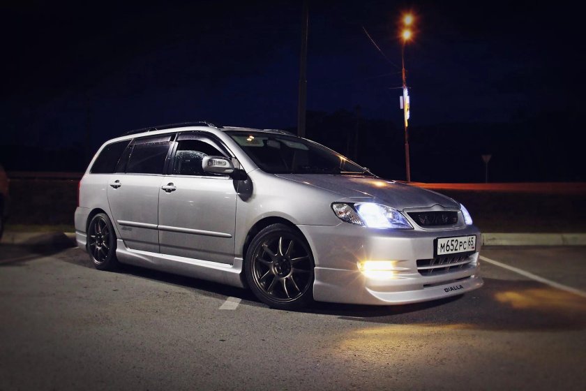 Toyota Corolla Fielder Tuning