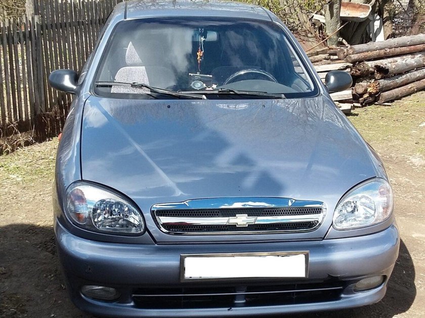 Шевроле Ланос 2008 серебристый