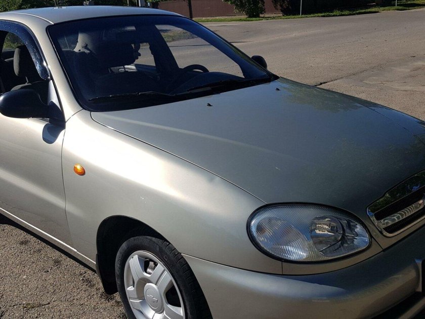 Шевроле ланос серебристый металлик 2007