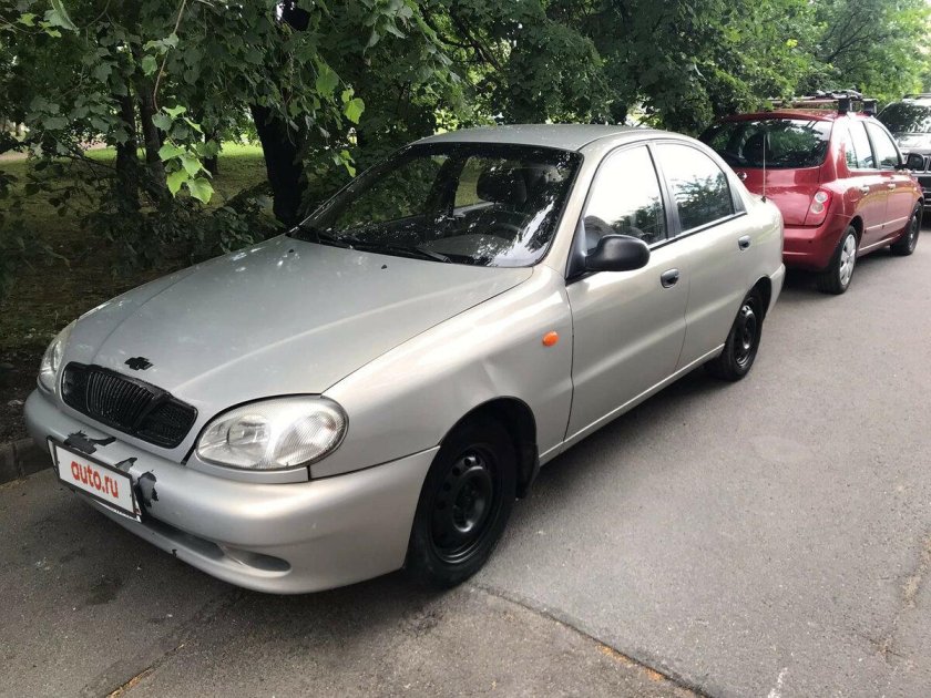 Шевроле Ланос 2008 серебристый