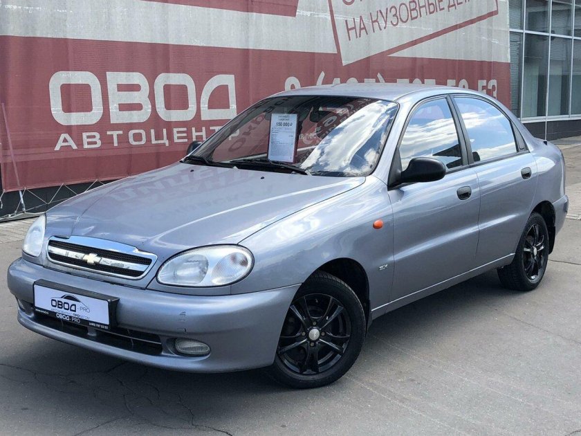 Шевроле Ланос 2007 серебристый