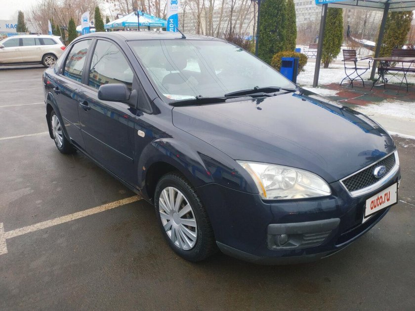 Форд фокус 2 синий седан 2006