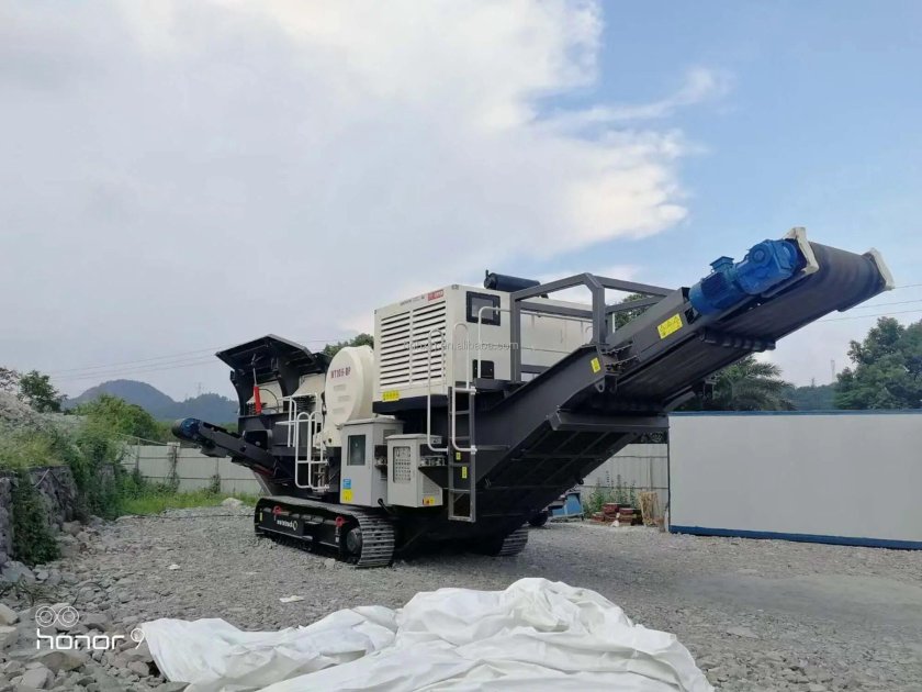 Мобильный дробильный комплекс liming k3t70-4