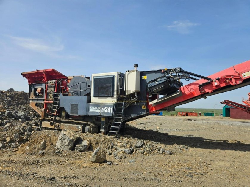 Щековая дробилка sandvik qj341