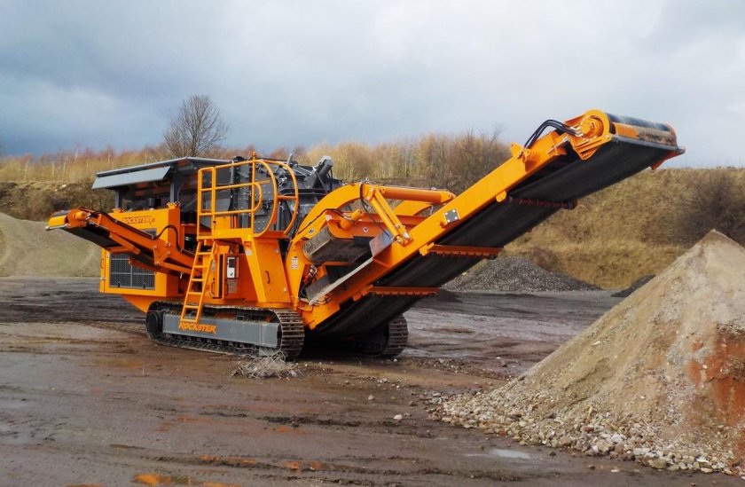 Дробилка на гусеницах