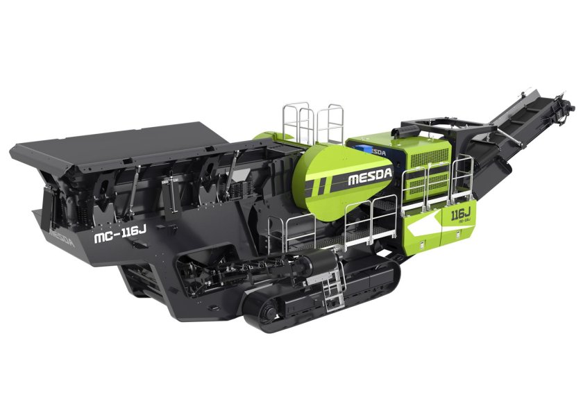 Самоходный грохот mesda md s10h