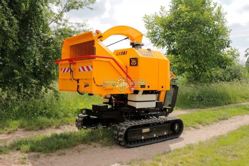 Гусеничный измельчитель