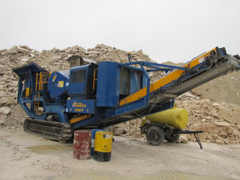 Щековая дробилка Fintec 1107