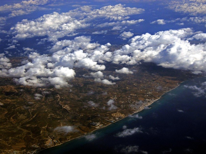 Земля с высоты птичьего полета