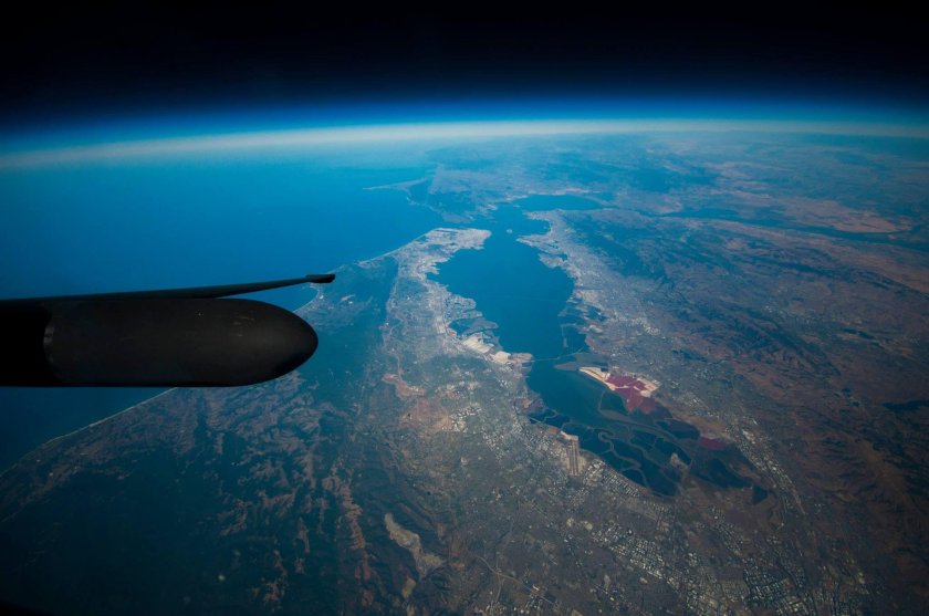 Вид из самолета