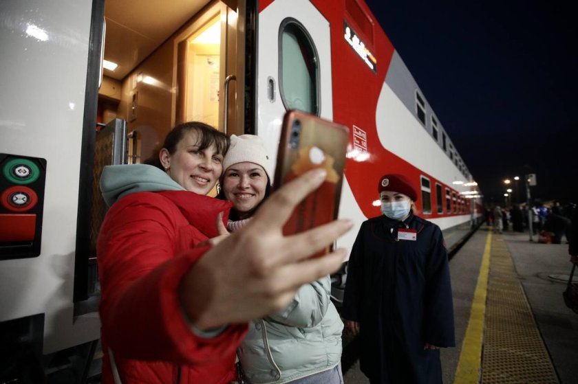 Поезд 022й двухэтажный