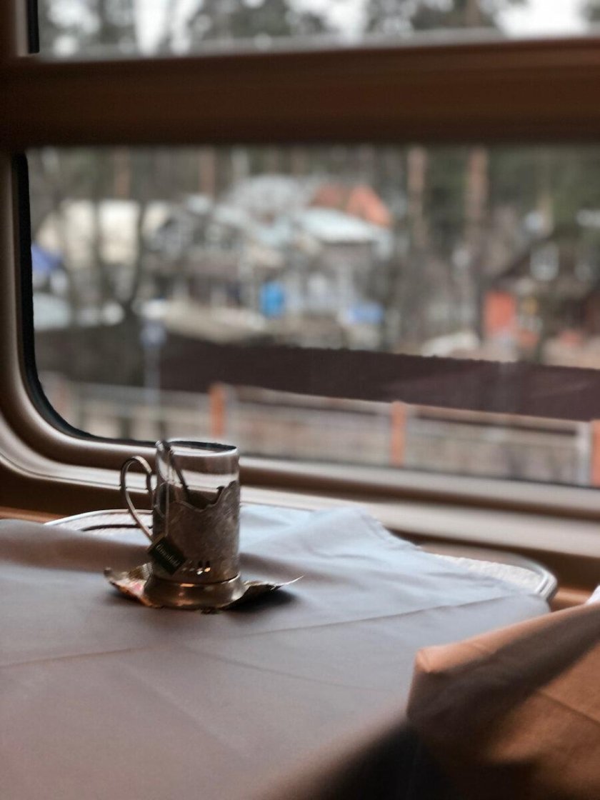 Поезд плацкарт эстетика