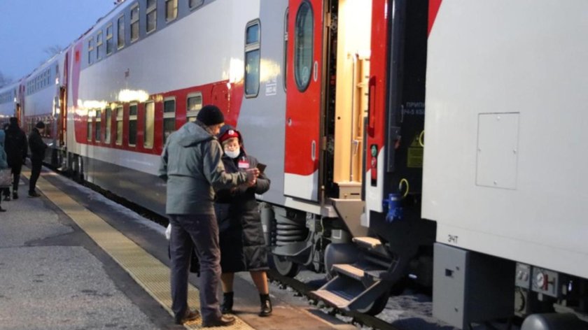 Двухэтажный поезд Йошкар-Ола Москва