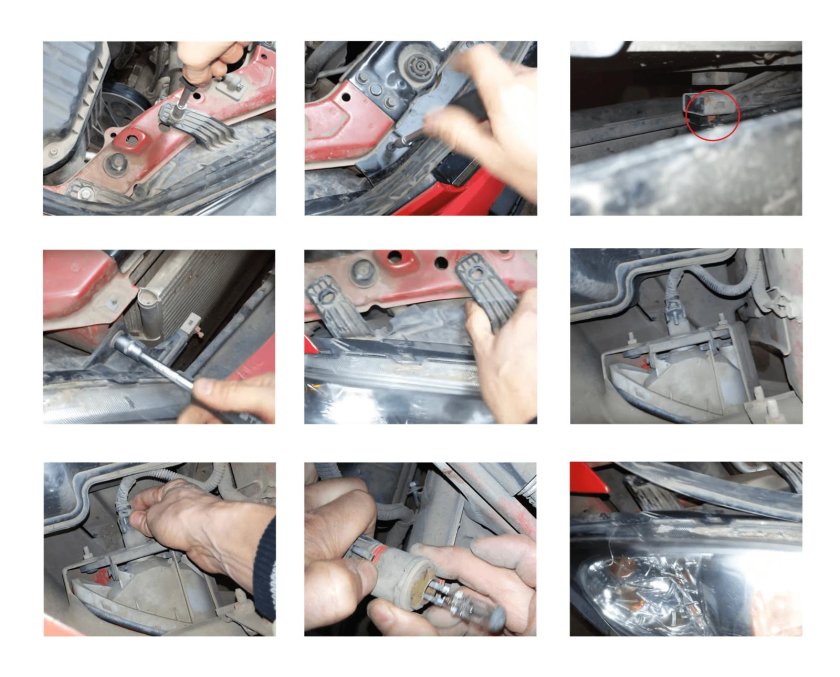 Лампы в противотуманные фары Шевроле Лачетти хэтчбек