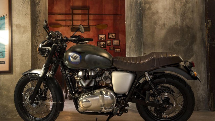 Мотоцикл triumph scrambler