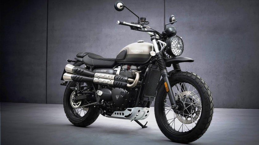 Триумф стрит скремблер 900