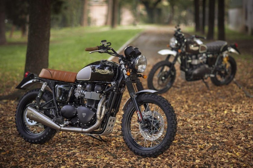 Мотоцикл Триумф Скрамблер