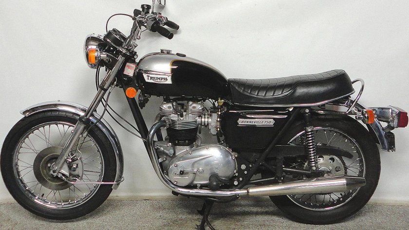 Triumph 1977 Bonneville 750 электросхема