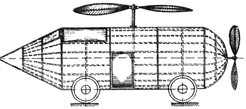 Лодыгин Александр летательный аппарат