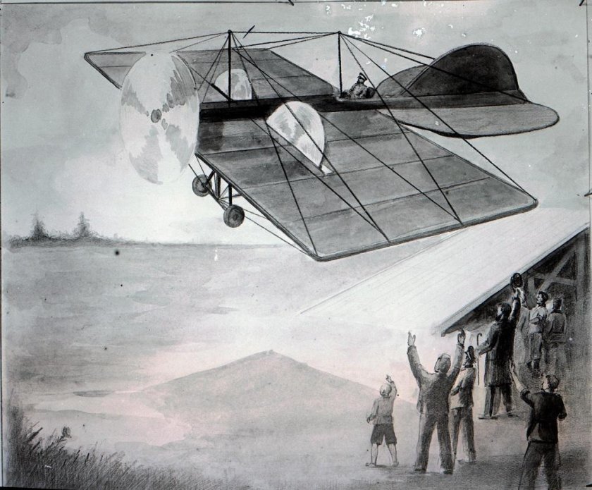 Александр Фёдорович Можайский самолет