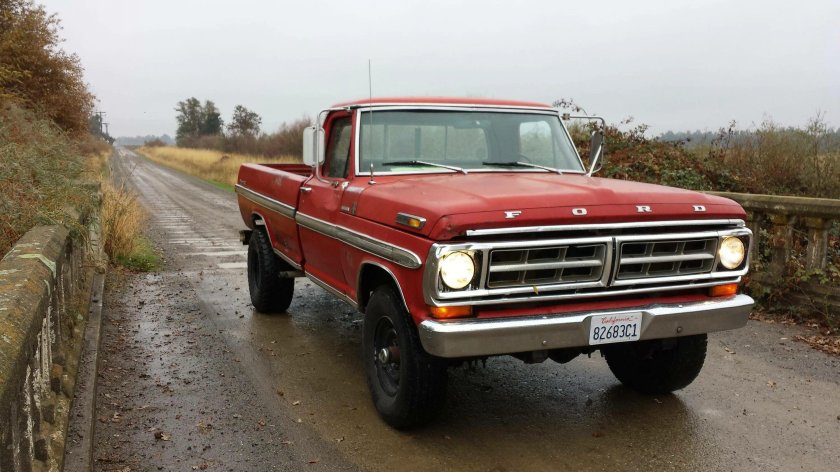 Ford f250 старый
