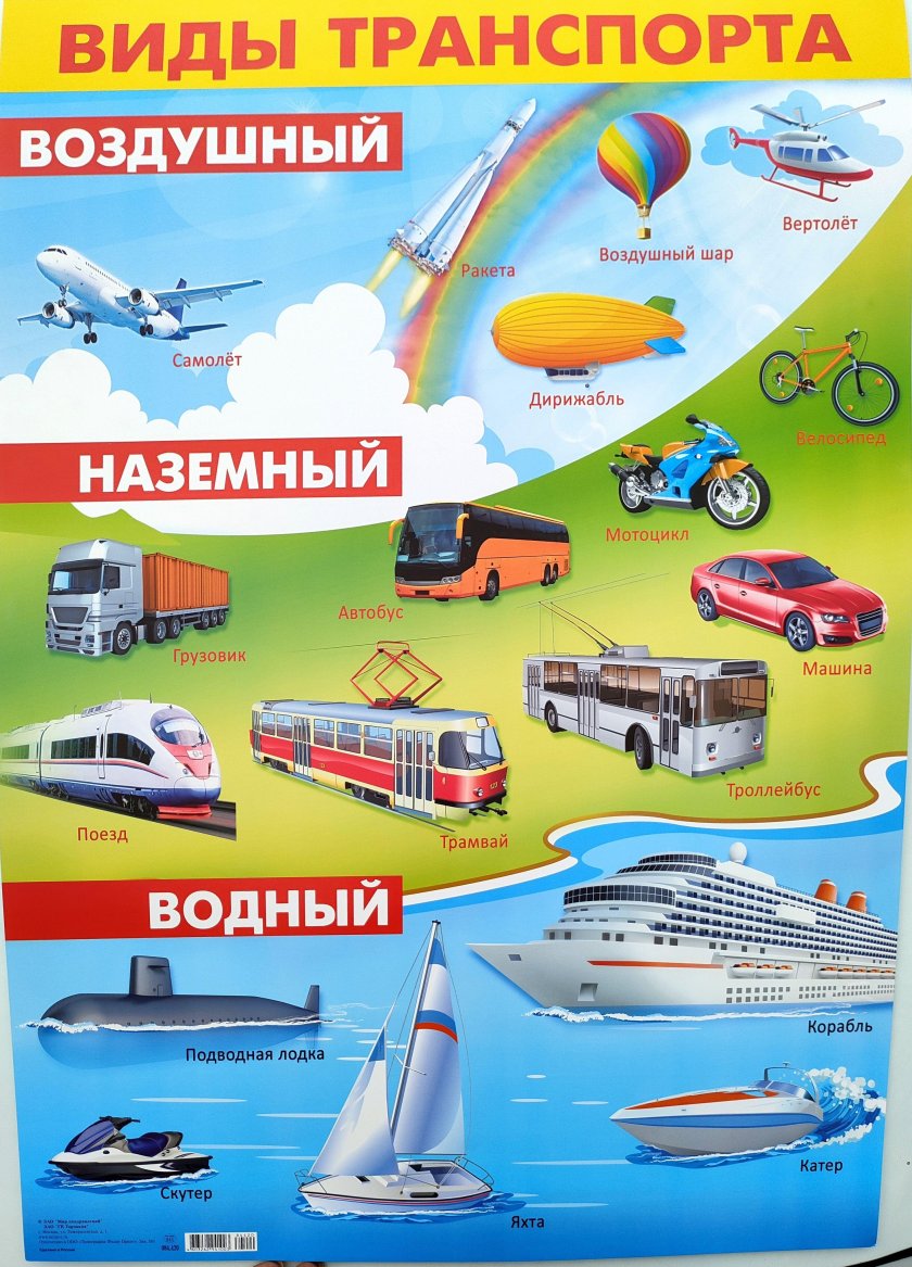 Виды транспорта