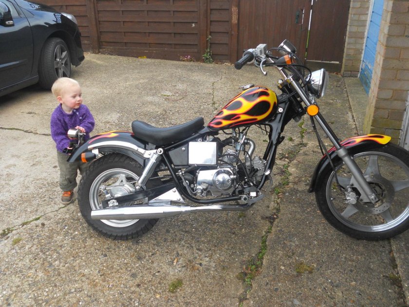 Китайский чоппер 50 кубов Альфа