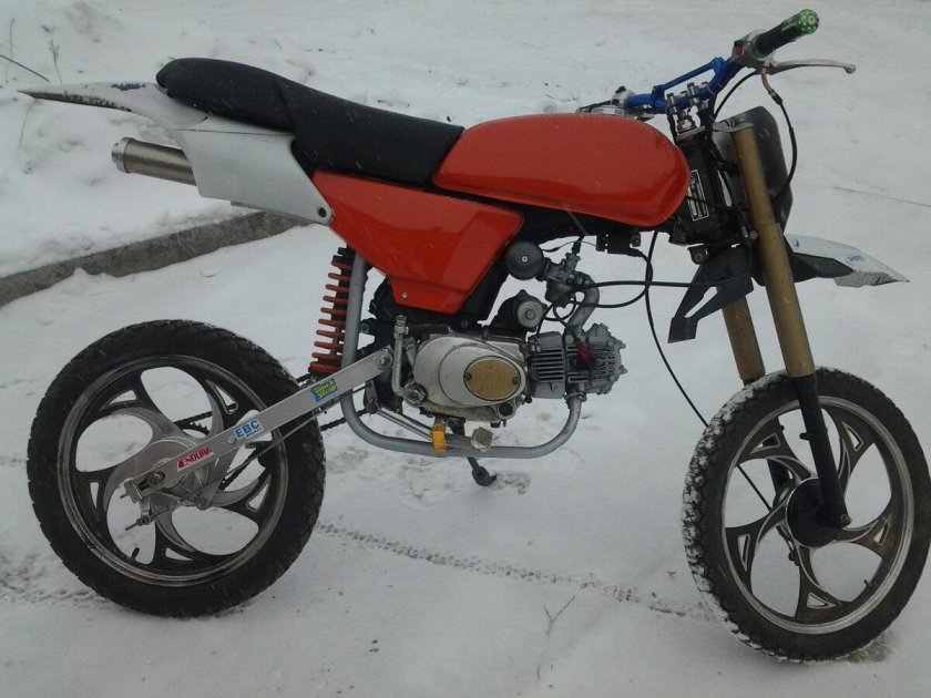 Мопед Альфа кросс 110