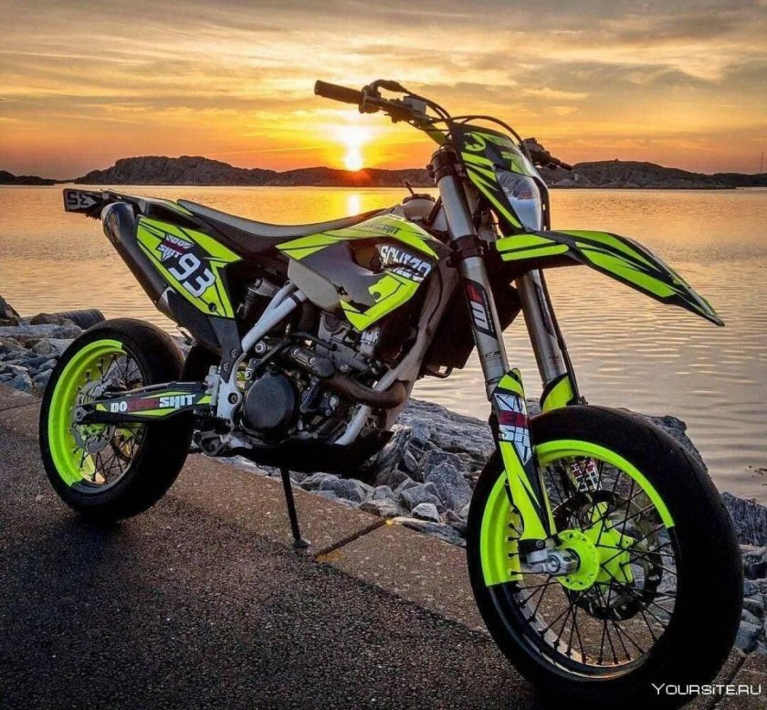 КТМ супермото стант