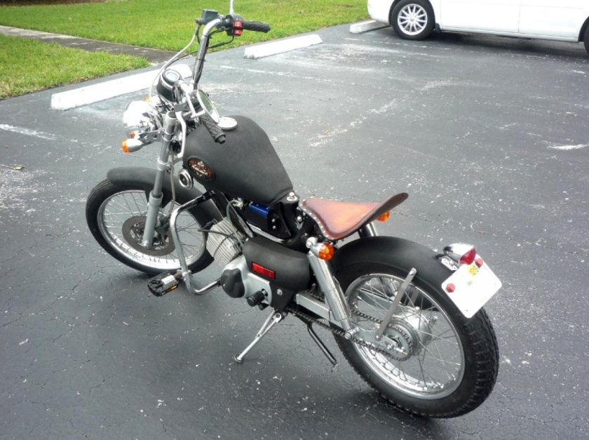 Мопед Альфа боббер