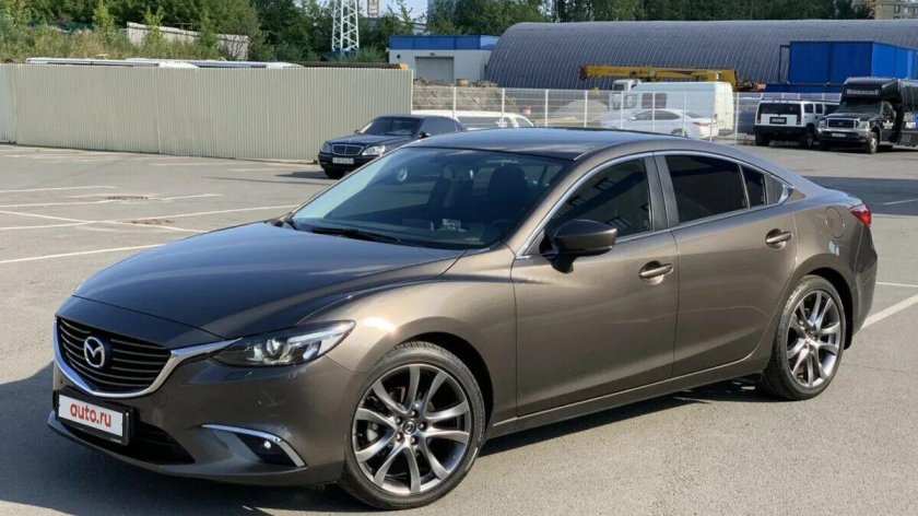 Mazda 6 2017 серая