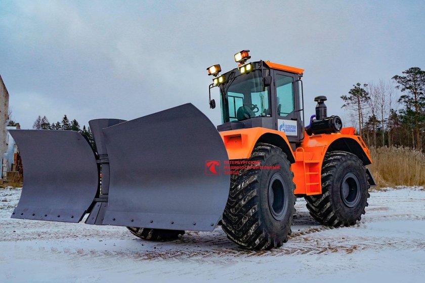 Бульдозер колёсный универсальный станислав-704-04-бку