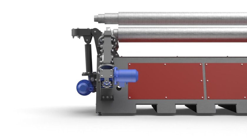 Вальцы трехвалковые