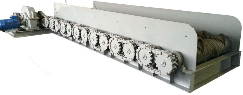 Грохот питатель валковый