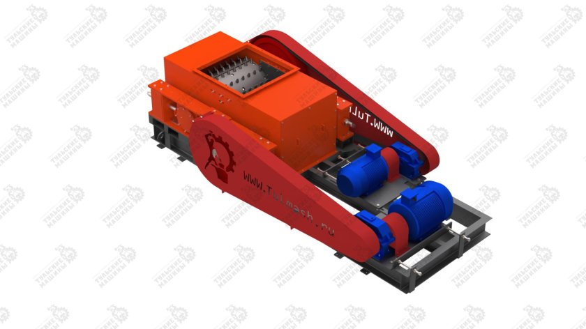 Дробилка валково-зубчатая дшз-2/250
