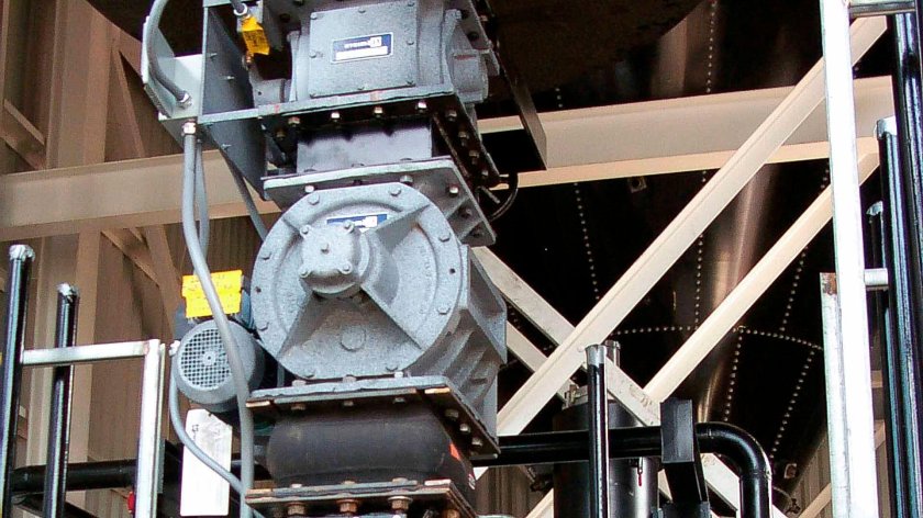 Шлюзовой питатель для пневмотранспорта