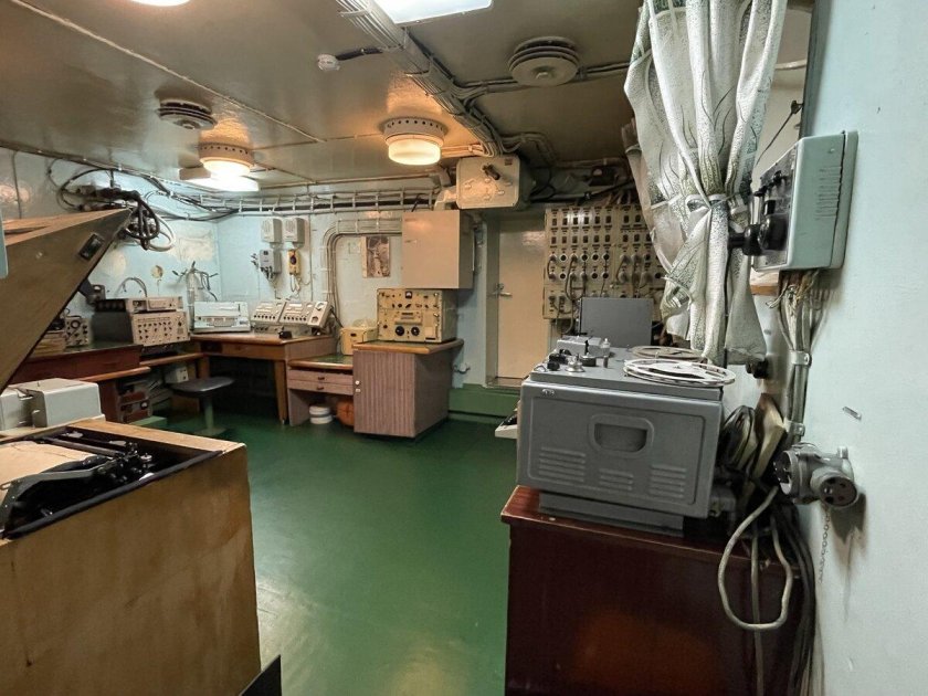 Радиорубка ледокола ленин