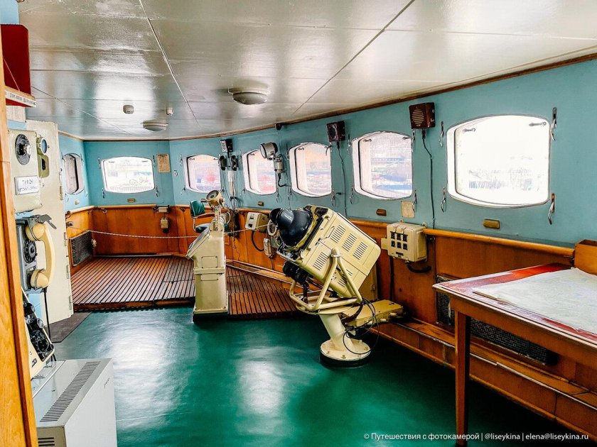 Интерьер атомного ледокола СССР